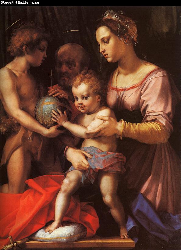 Andrea del Sarto The Holy Family with the Infant St.John